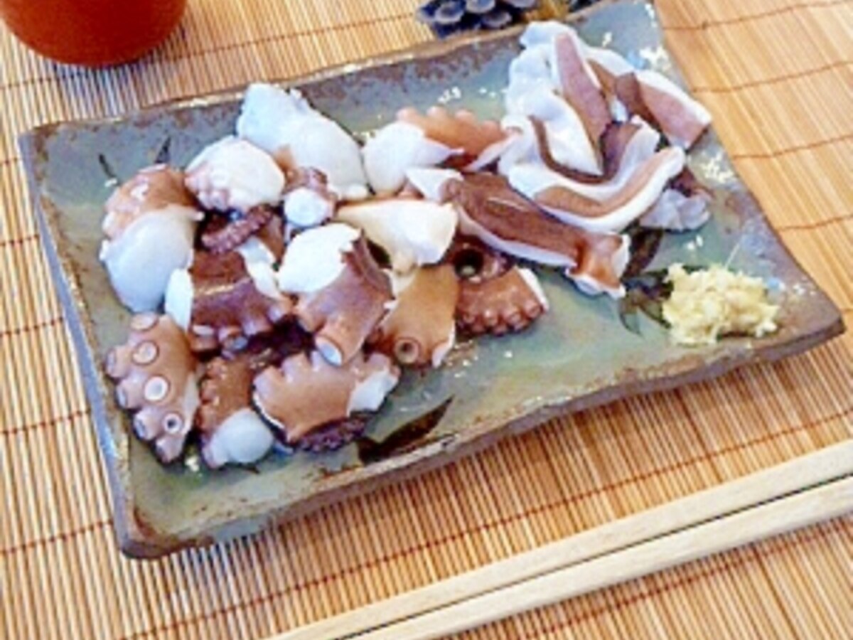 簡単 やわらか 真だこの湯引き レシピ 作り方 By まめもにお 楽天レシピ